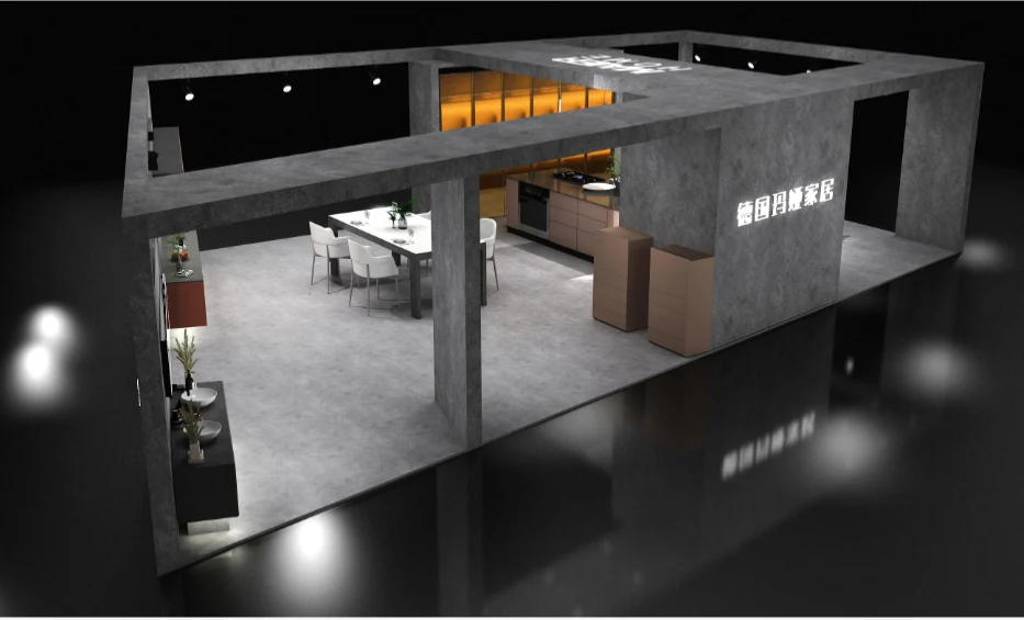 玛娅家居展厅设计 配图